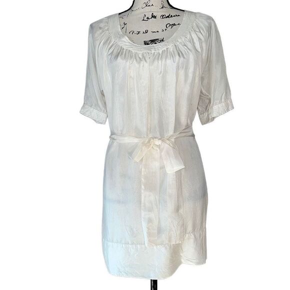 Graham & Spencer white silk dress small - Picture 1 of 5